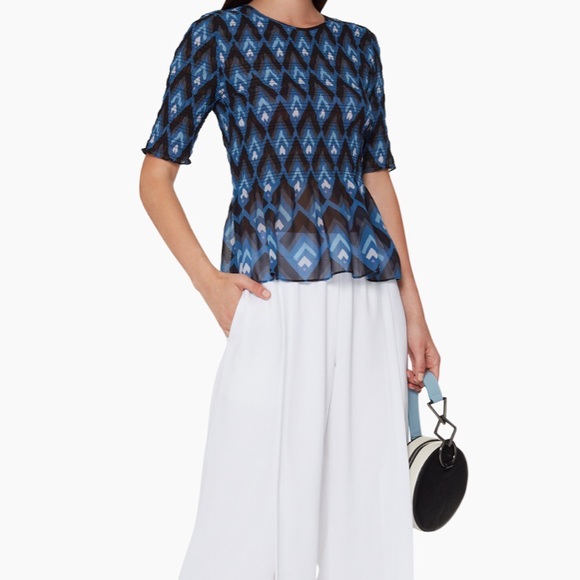 SOLD! CLUB MONACO Gorgeous Ruched Top, Small - Picture 2 of 6